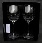 Kieliszki do wina Swarovski 470ml Prezent Ślub Wesele 2szt. - 1856031