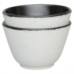 BergHOFF CZARKA ŻELIWNA DO HERBATY 2 szt. 0,10 L  BIAŁA 1107220