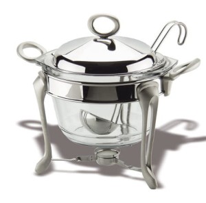 Podgrzewacz do potraw Waza +  Chochla 4,0L Regent Ovation 1709B6