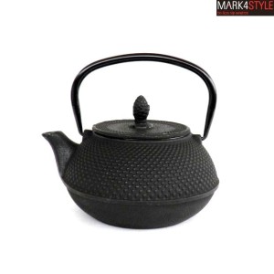 Zaparzacz czajnik żeliwny do herbaty 800 ML czarny 2313006