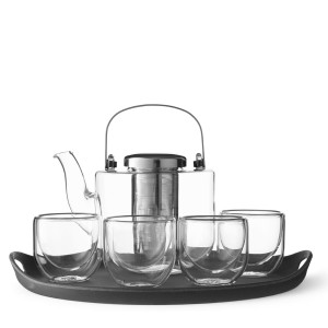 Zestaw do herbaty Bjorn Dzbanek 0,75 l Szklanki Taca Viva Scandinavia VA32801