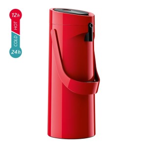 Termos z pompką Emsa PONZA 1,9 L czerwony 515708