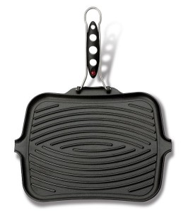 Żeliwna patelnia grillowa Dietella Go 25/25 ILSA 