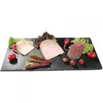 Taca Talerz z kamienia łupkowego 17 x 34 cm 8712442039273