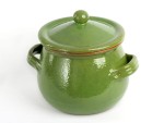 DE SILVA Etruscan Safari Verde Garnek gliniany ceramiczny 18 cm PE1SX151  