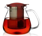 Dzbanek z zaparzaczem Tea Control 1 l czerwony Finum  FN4287030