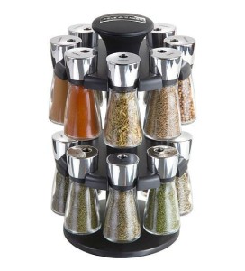 Przyprawniki na stojaku Karuzela Cole&Mason 16 przypraw H100659