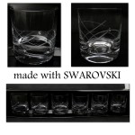 Szklanki do whisky Swarovski Supernova 280ml Prezent Ślub Wesele 6szt. - 1856021