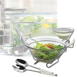 Miska Salaterka + Sosjerka + Sztućce Regent Perle 370492A 