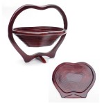 Koszyk składany z korzenia drzewa tekowego TEAK 5908228943411