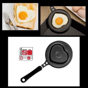 Patelnia do jajek Ibili Heart 12 cm 450400