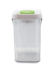 Pojemnik z pompką Pump Fresh 1L wysoki zielono-biały Grunwerg GW-PP1000-G