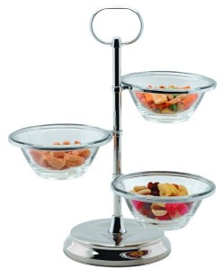 Miseczki na przystawki na stojaku Regent 19972