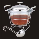 Podgrzewacz do potraw Waza 4,0L + Chochla Regent Perle 3704B6