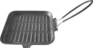 Patelnia żeliwna grillowa Zest Saga 24 x 24 x 2 cm HF105-24K