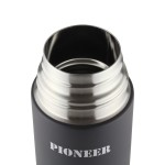 Termos Pioneer Auto stalowy czarny 1,0 L Grunwerg GWSVB1000