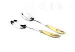 Łyżki do sałatek komplet Regent GOLD C13101SW