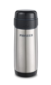 Kubek termiczny Pioneer Sport Hot srebrny Grunwerg GWSVD320